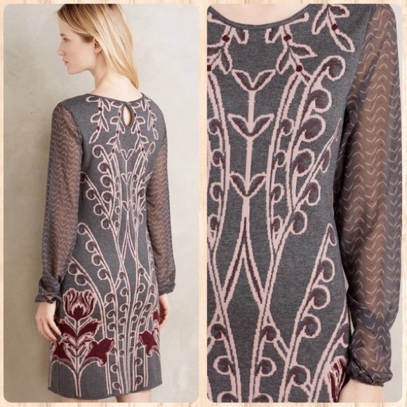 Anthropologie Saone Sweater Dress - Picture 3 of 6